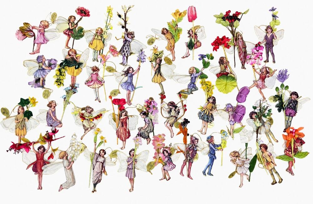 Bradford Editions Flower Fairies Complete 36 Ornament Collection w/ COAs 2000